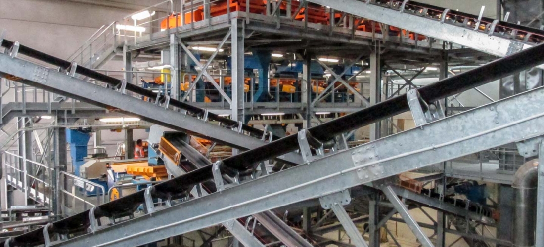 Asti – Impianto selezione del vetro da raccolta differenziata